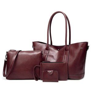 Four-Piece Handbag Messenger Bag